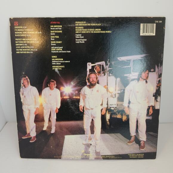 Jethro Tull A Vinyl LP Record Album 1980 Classic Rock Pre-Owned Chrysalis - Picture 2 of 8